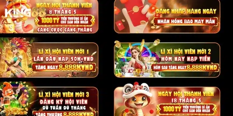 Khuyến mãi King88 - Ưu đãi siêu hot không thể bỏ lỡ 5 Cách tham gia nhận khuyến mãi